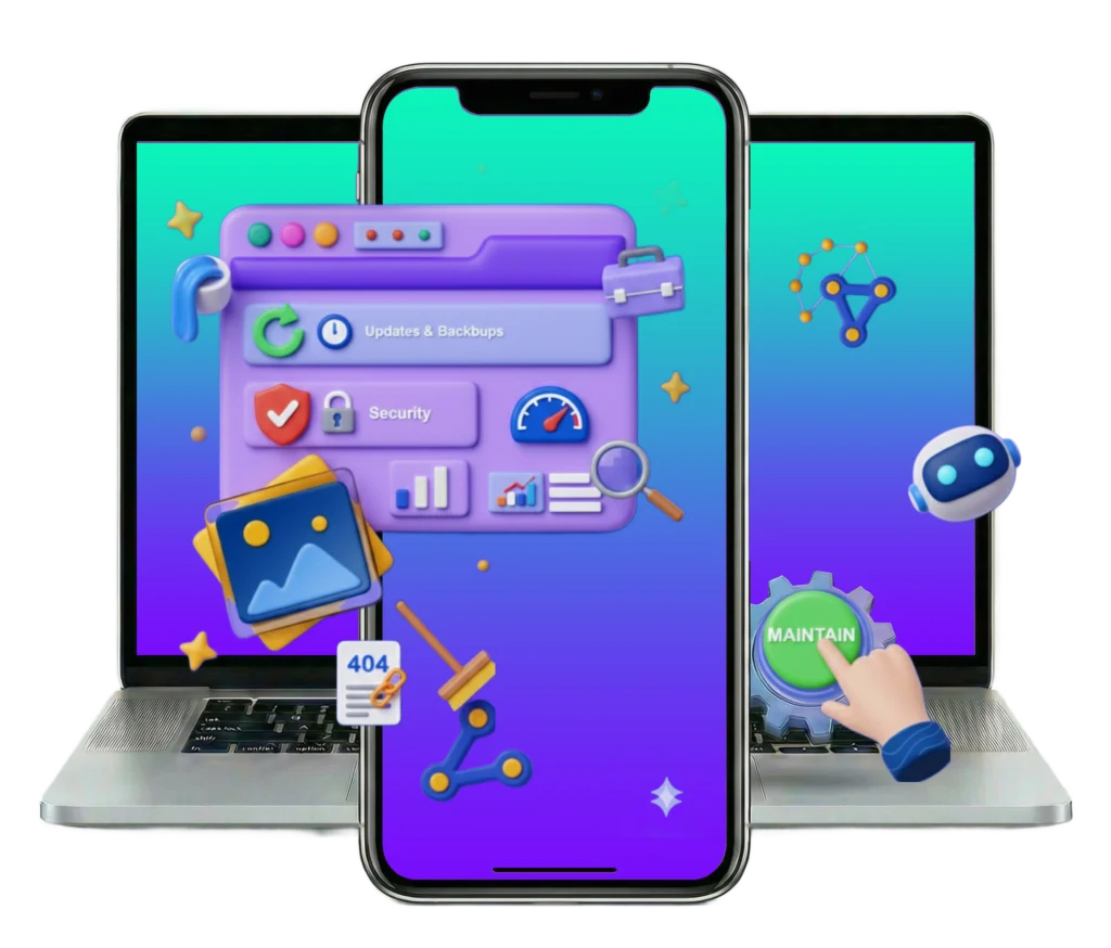 Website maintenance services mājaslapu uzturēšana