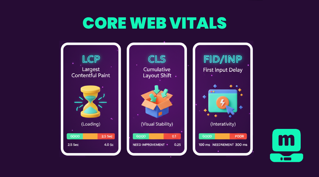 Core web vitals majaslapuizveide lv