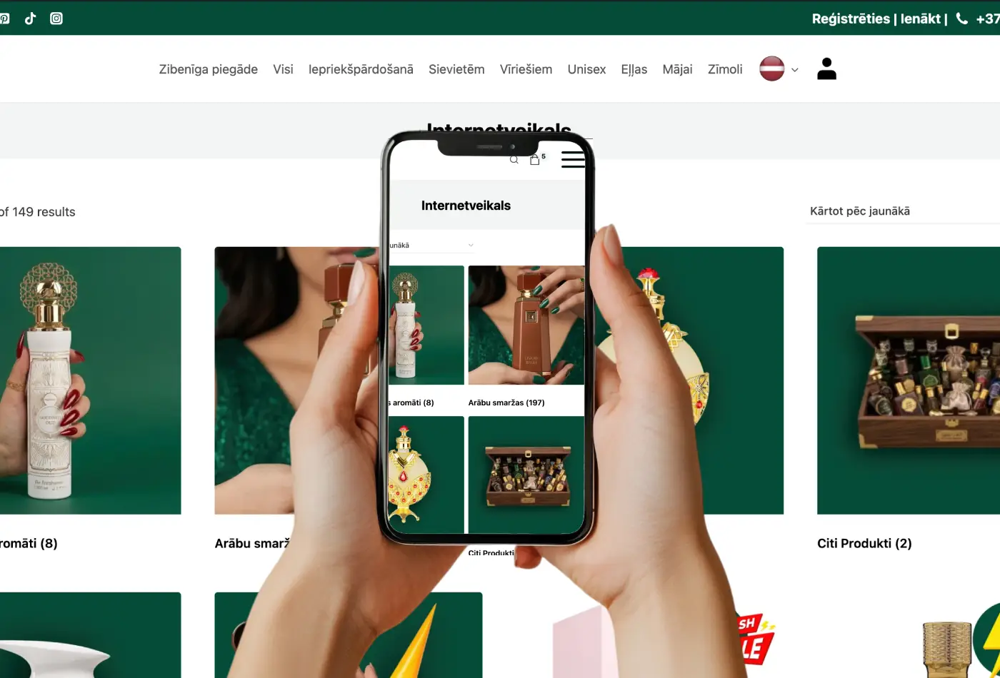 Arābu smaržu internetveikals